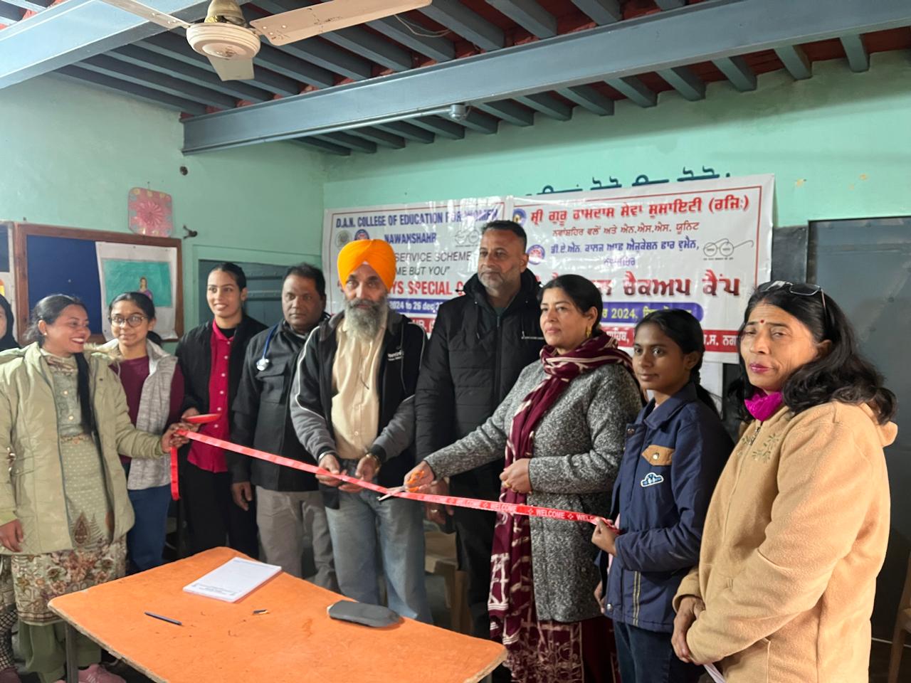 Shri Guru Ramdas Seva Society organised free medical checkup camp